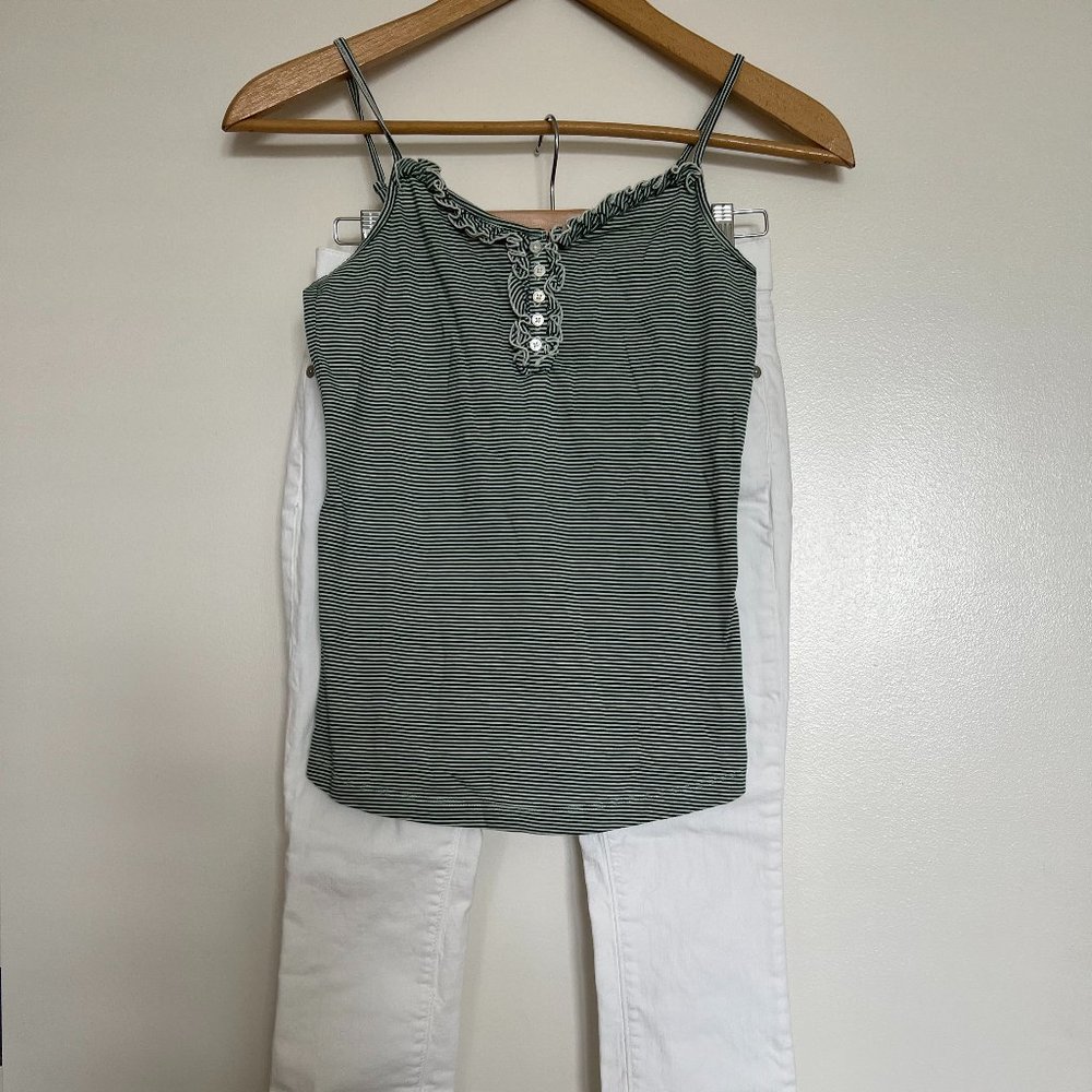 Talbots Striped summer tank